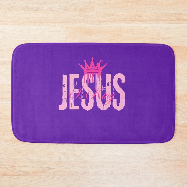 Item preview, Jesus Is King - Christ Easter Inspo Quotes  - Gifts For Him - Purple designed and sold by Doiemacreations.