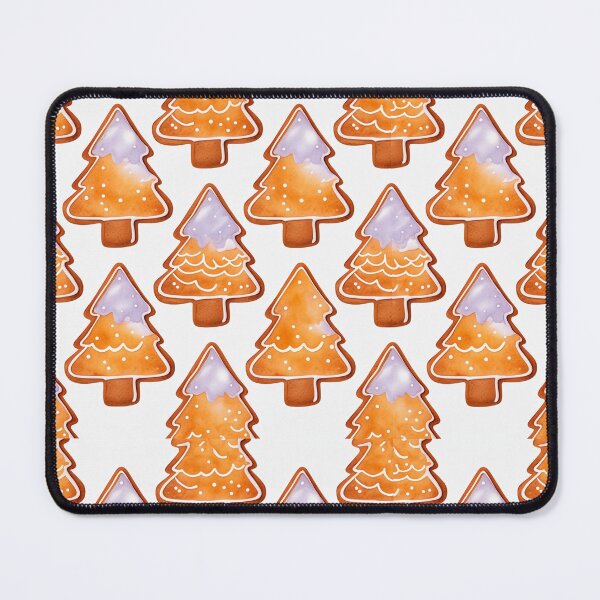 Item preview, Cute Gingerbread Christmas Tree Cookie Pattern designed and sold by FestivityFinds.