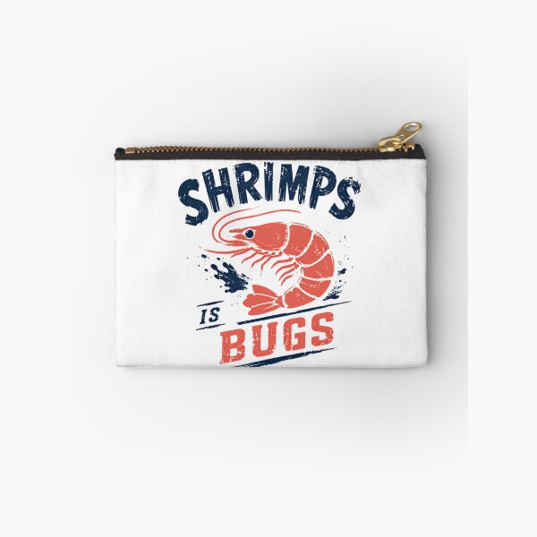 Item preview, Shrimps Is Bugs Funny Seafood Lover Humor Crustacean designed and sold by RetroMini2026.