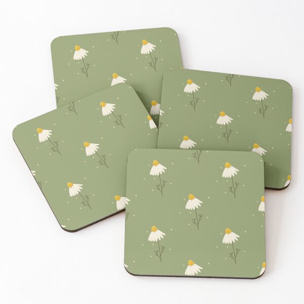 Item preview, Chamomile Meadow Floral designed and sold by FarnwirbelArt.