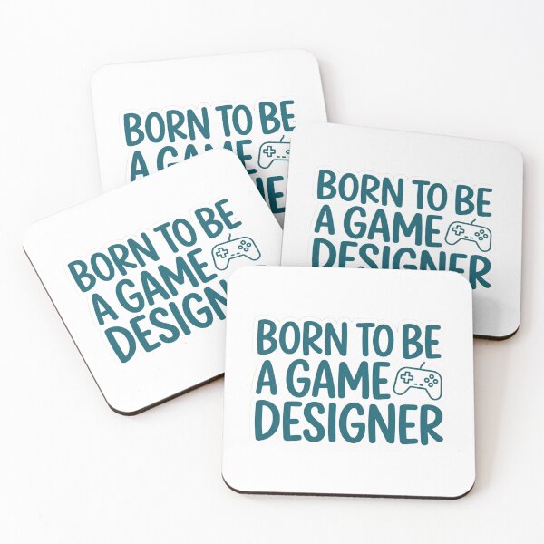 Item preview, Born To Be A Game Designer Video Game Developer Indie Dev Gamer Quote designed and sold by raedattia.