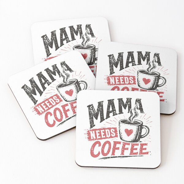 Item preview, Mama Needs Coffee Busy Mom Motherhood Caffeine Lover designed and sold by RetroMini2026.