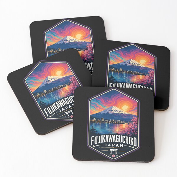 Item preview, Fujikawaguchiko Trippy Art Japan Travel designed and sold by TomFrontierArt.