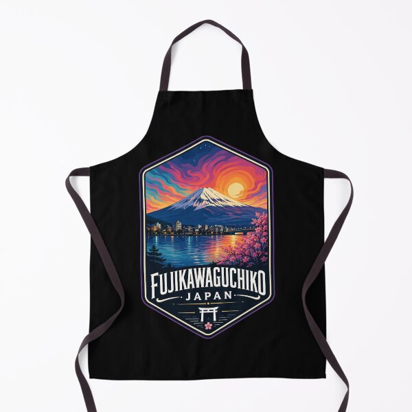 Item preview, Fujikawaguchiko Trippy Art Japan Travel designed and sold by TomFrontierArt.