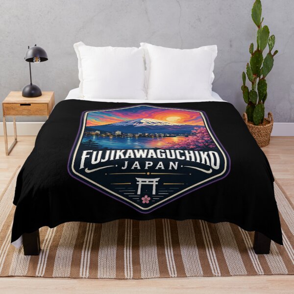 Item preview, Fujikawaguchiko Trippy Art Japan Travel designed and sold by TomFrontierArt.