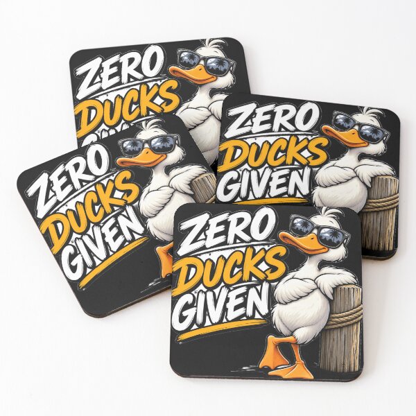 Item preview, ZERO DUCKS GIVEN designed and sold by DomGDesign.