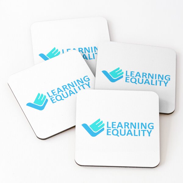 Item preview, Learning Equality Modern Cyan Symbol Logo designed and sold by Jerbilsmouse.