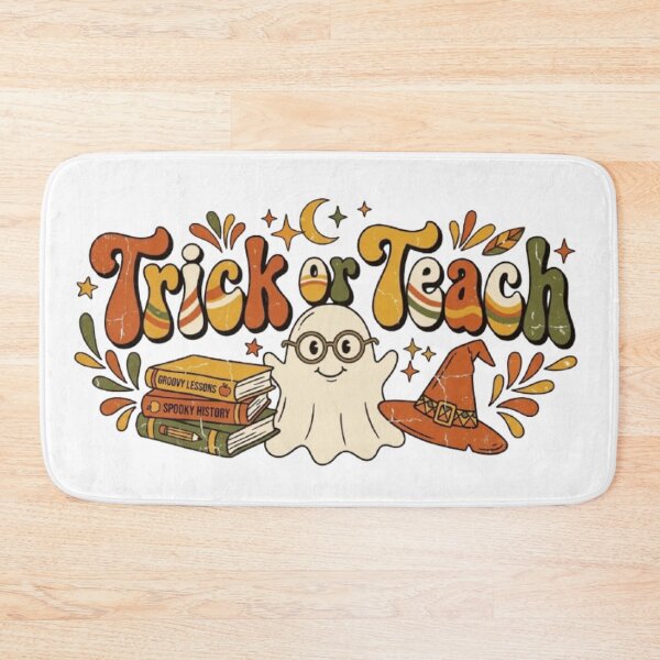 Item preview, Cute Halloween Teacher Doodles Shirt, Crayon Apple Pencil Book Mummy Crayon Tee, Spooky Teacher Shirt, Back to School Halloween Gift designed and sold by Ditstyle.