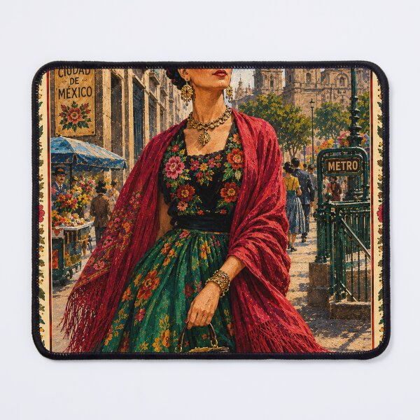 Item preview, Stylish Frida in Mexico City designed and sold by reggiemercedes.