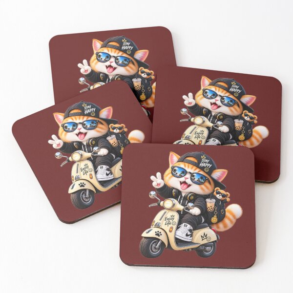 Item preview, Enjoy life cat  designed and sold by Mister Khaidirshop.