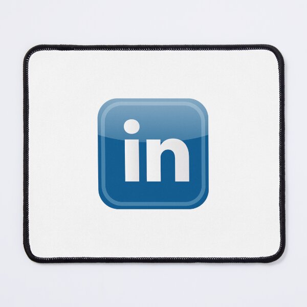 Item preview, LinkedIn Classic Glossy Blue App Icon designed and sold by Jerbilsmouse.
