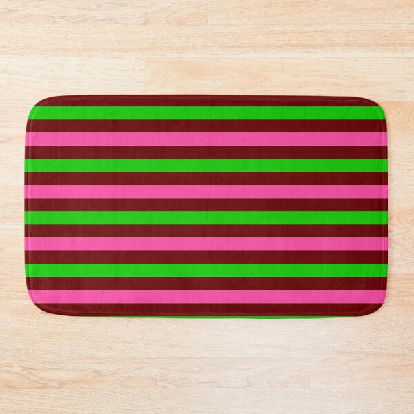 Item preview, Pink and Green Stripes Design Red  designed and sold by PatternTitan.