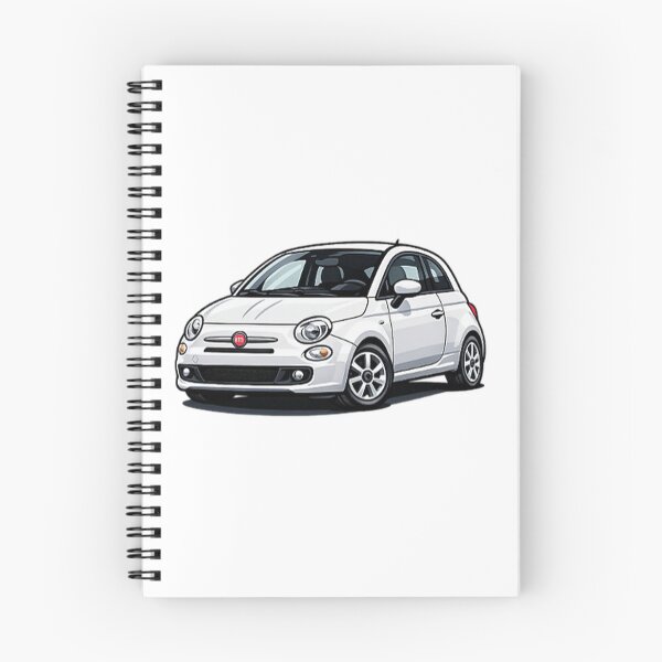 Item preview, Fiat 500 Cartoon Style designed and sold by Car-toons!.