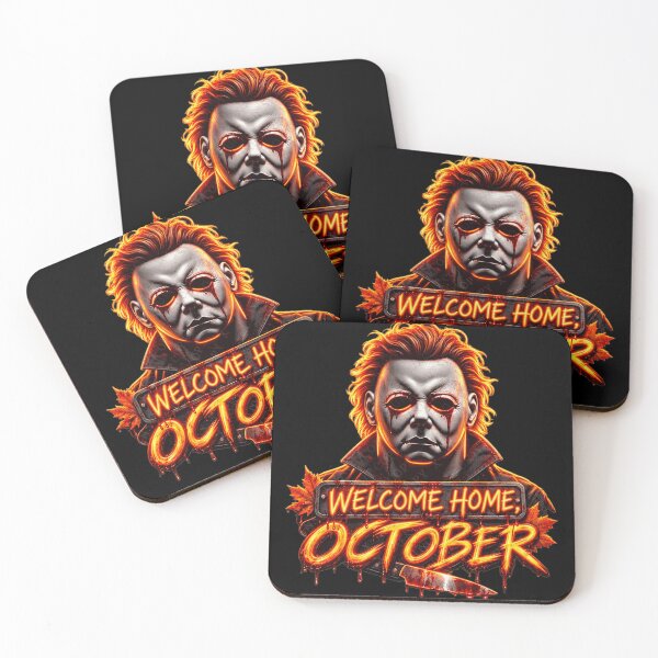 Item preview, Spooky October Welcome Horror Halloween designed and sold by MichaelWo93682.