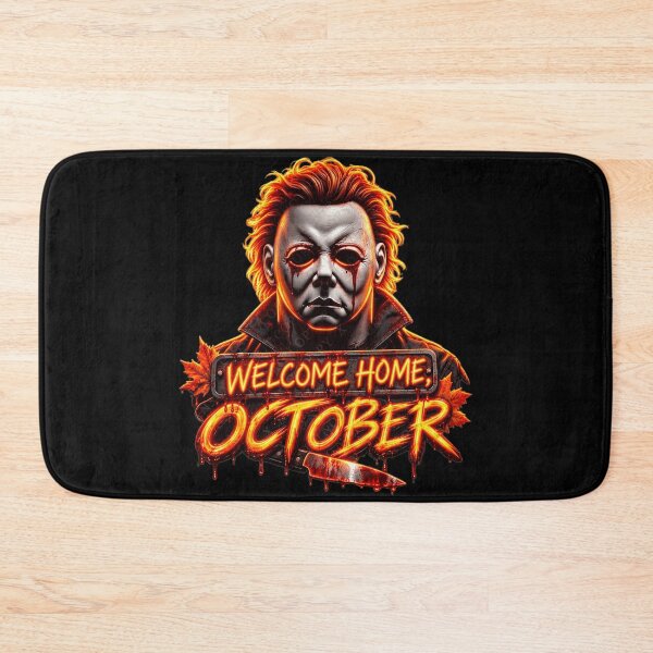 Item preview, Spooky October Welcome Horror Halloween designed and sold by MichaelWo93682.