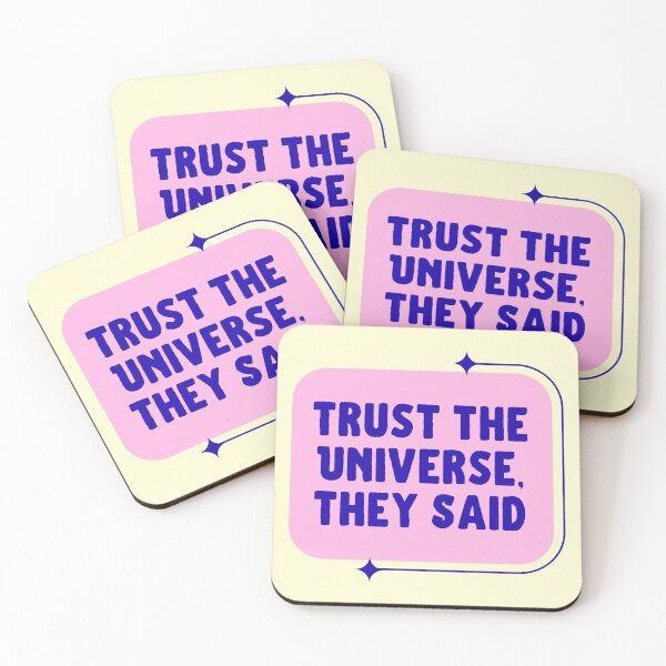 Item preview, Trust The Universe They Said designed and sold by jianina-alondra.