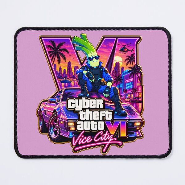 Item preview, GT6 Cyberleek - cyber theft auto gamer art designed and sold by lexxclothing.