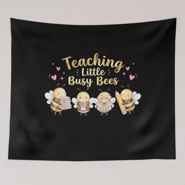 Item preview, Teaching Little Busy Bees Teacher designed and sold by hemagamo.