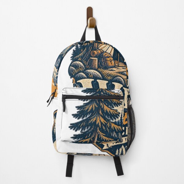 Item preview, Wild Weekend Club Camping Badge Adventure Design designed and sold by @SHINTOSARTSTORE.