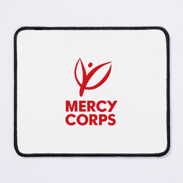 Item preview, Mercy Corps Red Abstract Human Symbol Logo designed and sold by Jerbilsmouse.