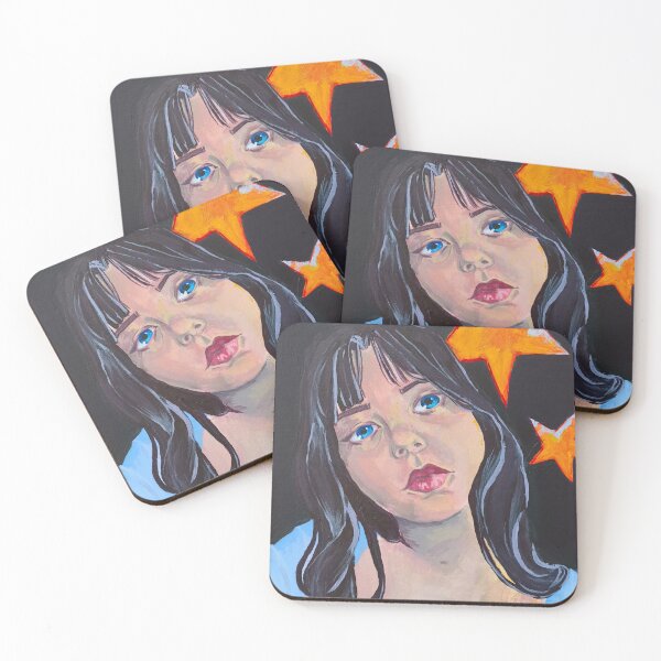 Item preview, Starry eyes (arcane inspired portrait) designed and sold by Bee-BuzzOff.
