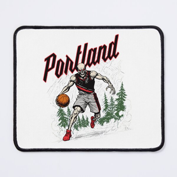 Item preview, Skeleton Baller Portland Graphic Tee designed and sold by JohnBrewe65431.
