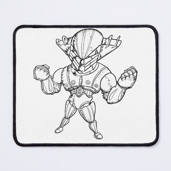 Artikelvorschau, Chibi Steel Jeeg Lineart entworfen und verkauft von DMDigitalManus.