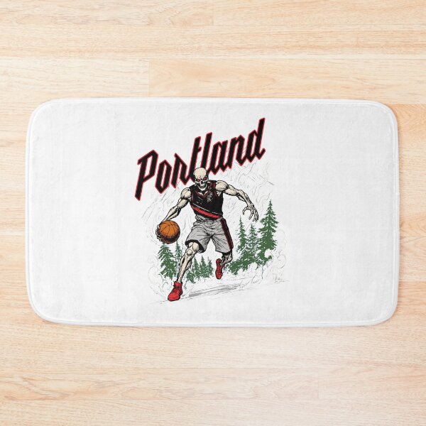Item preview, Skeleton Baller Portland Graphic Tee designed and sold by JohnBrewe65431.