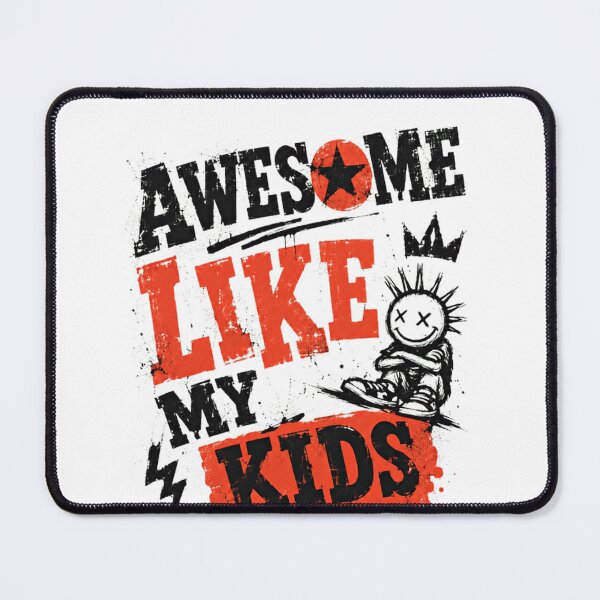 Item preview, Awesome Like My Kids Parent Mom Dad Parenthood Family designed and sold by SkeletonsDanger.