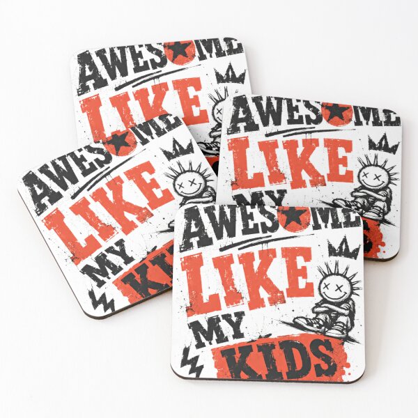 Item preview, Awesome Like My Kids Parent Mom Dad Parenthood Family designed and sold by SkeletonsDanger.