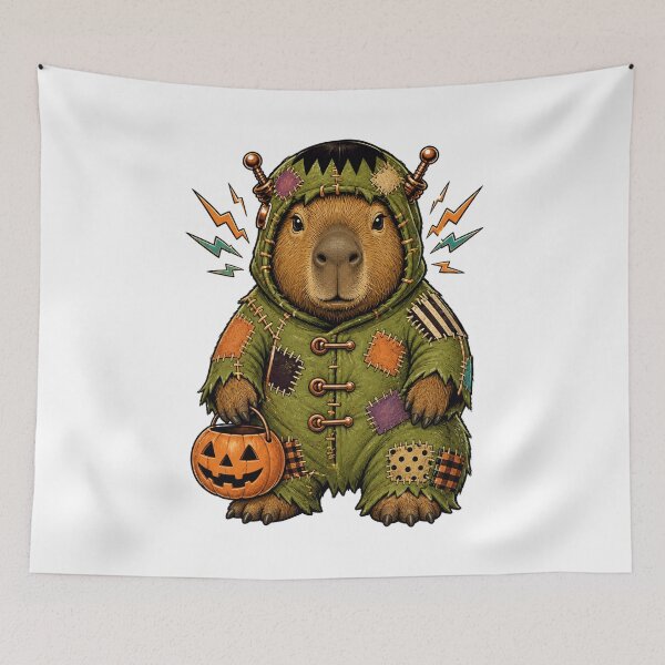 Item preview, Halloween Costume Capybara – Cute Spooky Monster Animal Art designed and sold by AMICO77.