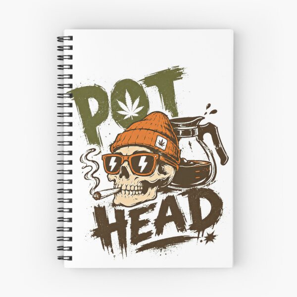Item preview, Pot Head Cannabis Stoner Marijuana Enthusiast designed and sold by SkeletonsDanger.