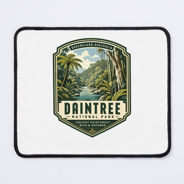 Item preview, Queensland Australia Daintree National Park Ancient Rainforest Wild Untamed Travel Souvenir designed and sold by Star3NowForMe.