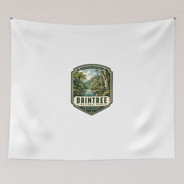 Item preview, Queensland Australia Daintree National Park Ancient Rainforest Wild Untamed Travel Souvenir designed and sold by Star3NowForMe.