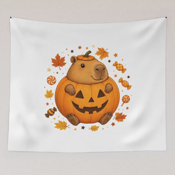 Item preview, Halloween Costume Capybara – Cute Spooky Monster Animal Art designed and sold by AMICO77.