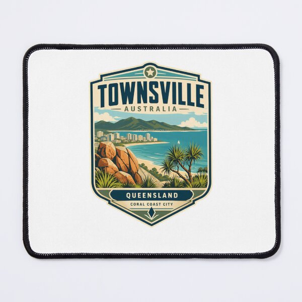 Item preview, Townsville Australia Queensland Coral Coast City Travel Souvenir designed and sold by Star3NowForMe.