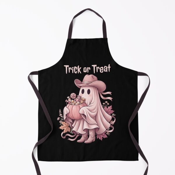 Item preview, Western Pinkoween Trick or Treat Cowboy Ghost designed and sold by MythicCotton.