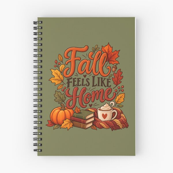 Item preview, Fall Feels Like Home – Cozy Autumn Pumpkin & Coffee designed and sold by blankTeeShirt.
