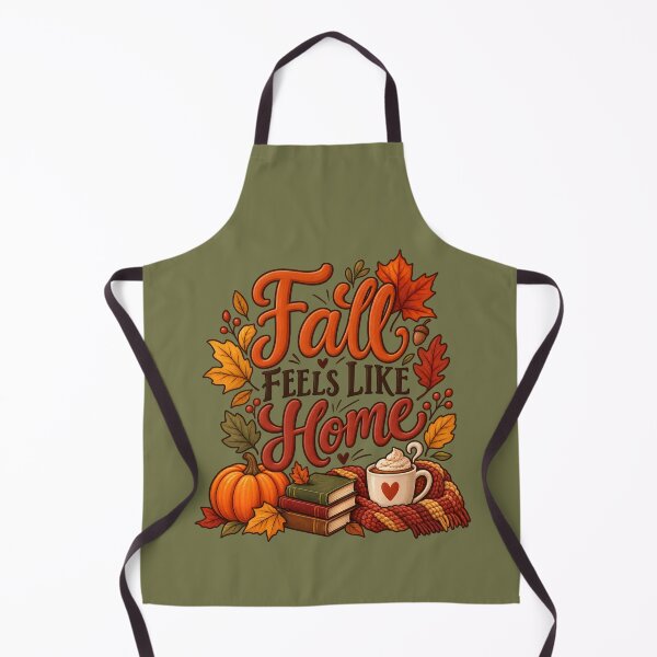 Item preview, Fall Feels Like Home – Cozy Autumn Pumpkin & Coffee designed and sold by blankTeeShirt.