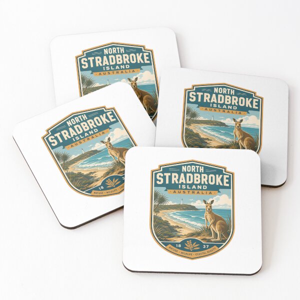 Item preview, North Stradbroke Island Australia 1837 Nature Wildlife Coastal Beauty Travel Souvenir designed and sold by Star3NowForMe.