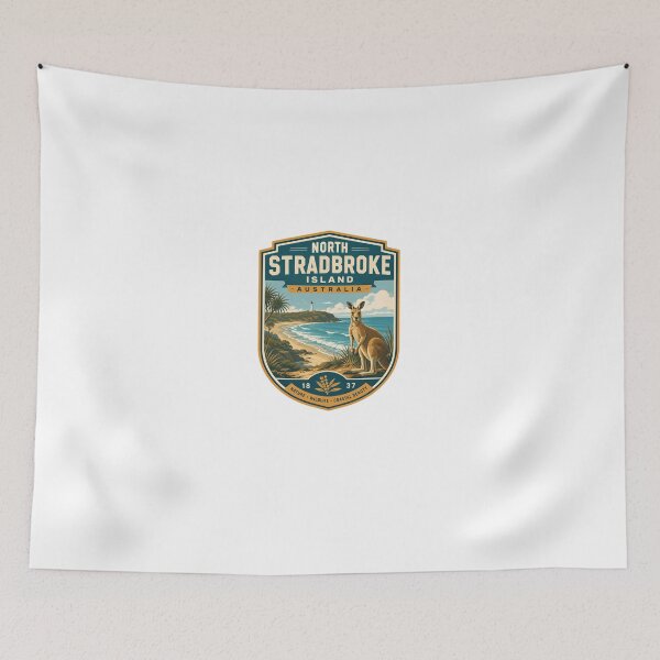 Item preview, North Stradbroke Island Australia 1837 Nature Wildlife Coastal Beauty Travel Souvenir designed and sold by Star3NowForMe.