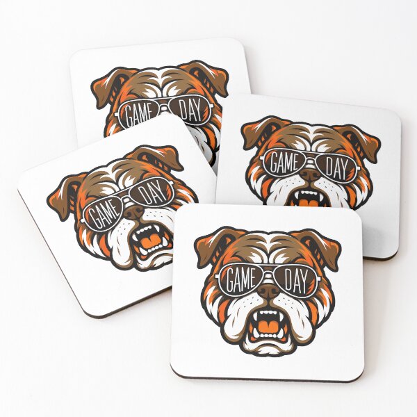 Item preview, Game Day Bulldog Sunglasses Retro Dog T-Shirt designed and sold by TracyWall90783.