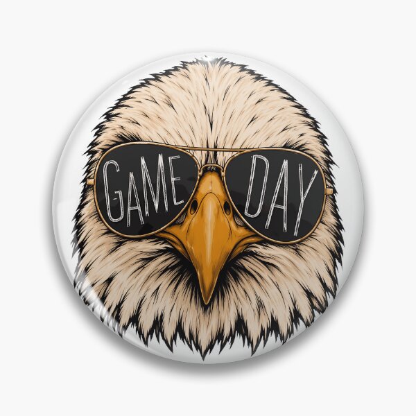 Item preview, Eagle Game Day Sunglasses Cool Kid T-Shirt designed and sold by KathleenR67443.