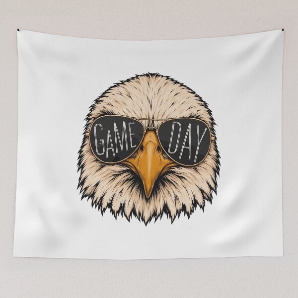 Item preview, Eagle Game Day Sunglasses Cool Kid T-Shirt designed and sold by KathleenR67443.