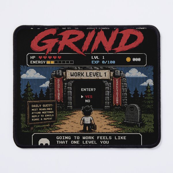 Item preview, Work feels like that level you can never beat designed and sold by Jenyffercom.
