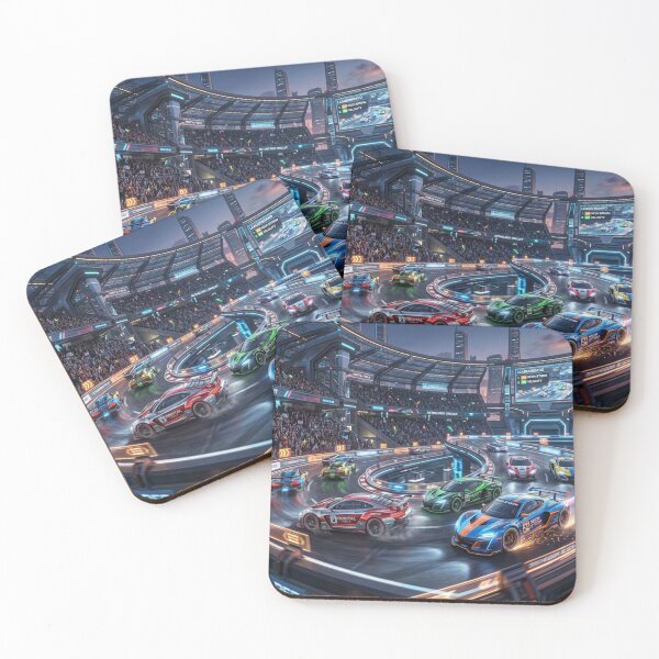 Item preview, Futuristic autonomous racing in high-tech stadium designed and sold by Solomon-Ent-144.