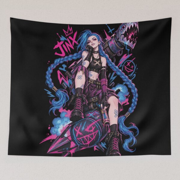 Item preview, jinx fan art designed and sold by made by Chang.
