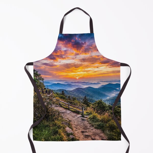 Aperçu de l'œuvre Sunset Over The Great Smoky Mountains créée et vendue par Home Decor Art.