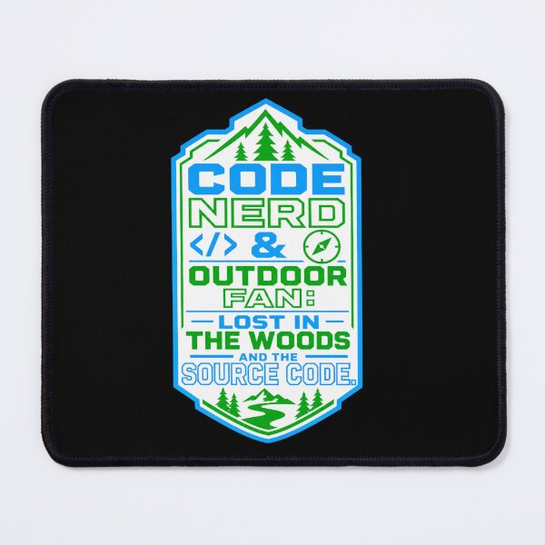 Item preview, Code Nerd And Outdoor Fan Lost In The Woods And The Source Code designed and sold by EpicInks24.