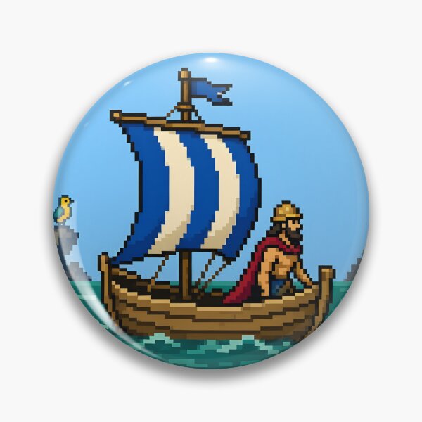 Item preview, Homer's Odyssey retro style 8 bits designed and sold by WirelessChimp.